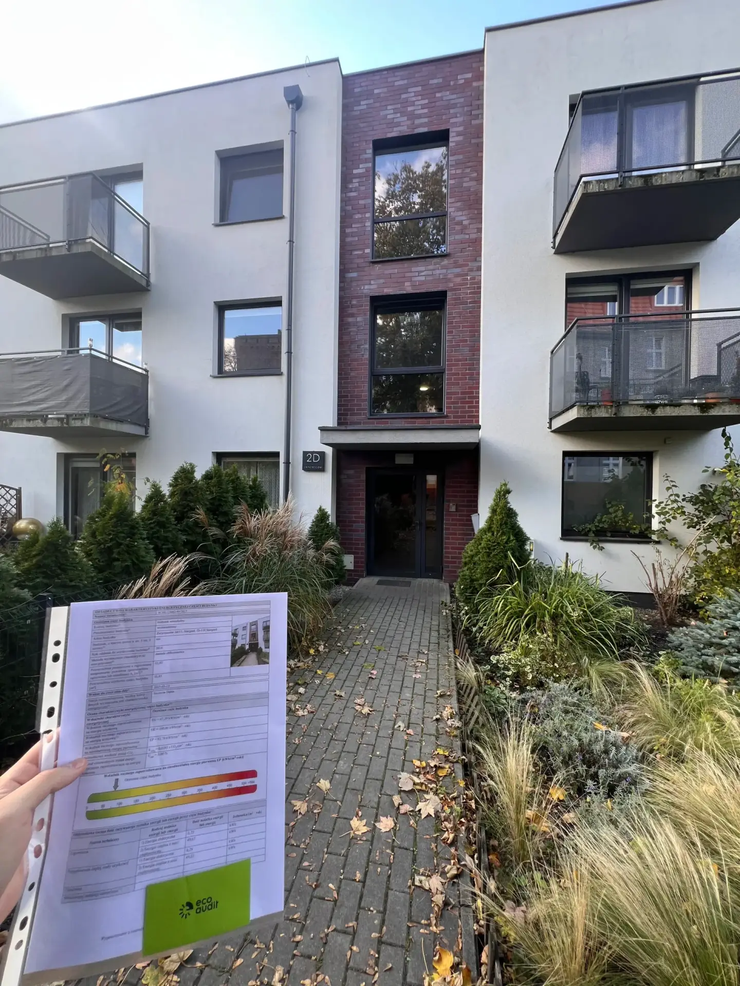 Zdjecie z realizacji świadectwa energetycznego dla mieszkania w bloku