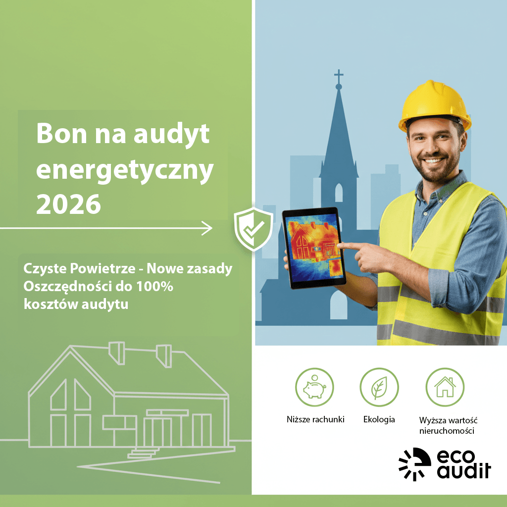 Bon na audyt energetyczny 2026: Rewolucja w programie Czyste Powietrze. Jak go odebrać w Stargardzie i regionie?